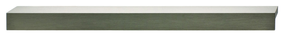 Hafele 112.83.006: 260mm cc Westin L-Profile Edge Cabinet Pull - Stainless Steel Look