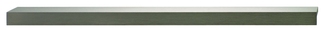 Hafele 112.83.010: 460mm cc Westin L-Profile Edge Cabinet Pull - Stainless Steel Look