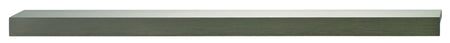 Hafele 112.83.010: 460mm cc Westin L-Profile Edge Cabinet Pull - Stainless Steel Look