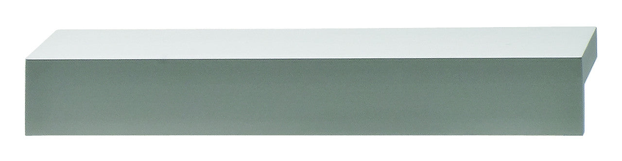 Hafele 112.83.900: 96mm cc Westin L-Profile Edge Cabinet Pull - Matte Aluminum