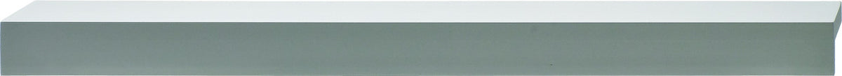 Hafele 112.83.906: 260mm cc Westin L-Profile Edge Cabinet Pull - Matte Aluminum