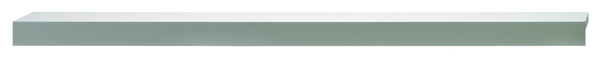 Hafele 112.83.910: 460mm cc Westin L-Profile Edge Cabinet Pull - Matte Aluminum