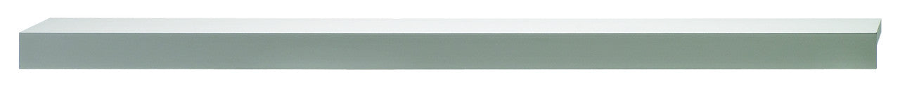 Hafele 112.83.910: 460mm cc Westin L-Profile Edge Cabinet Pull - Matte Aluminum