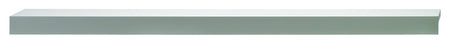 Hafele 112.83.910: 460mm cc Westin L-Profile Edge Cabinet Pull - Matte Aluminum