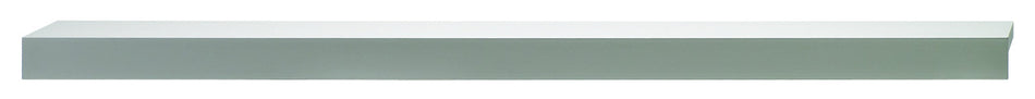 Hafele 112.83.910: 460mm cc Westin L-Profile Edge Cabinet Pull - Matte Aluminum