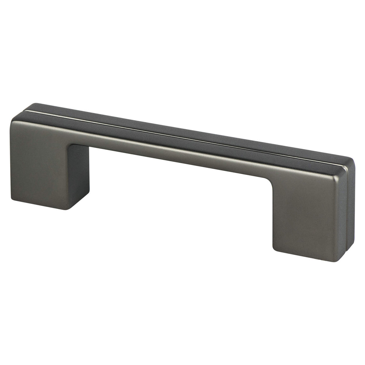 Berenson 1121-1SLT: 3" and 96mm cc Skyline Cabinet Pull - Slate