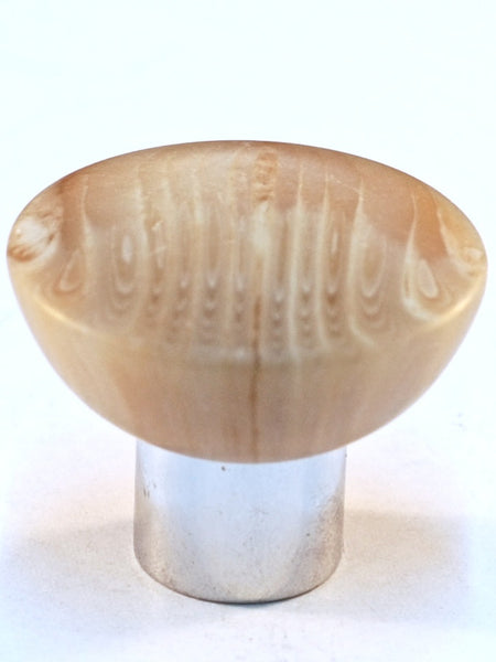 Cal Crystal 113-M3: 33mm Round Cabinet Knob - Matte Beige
