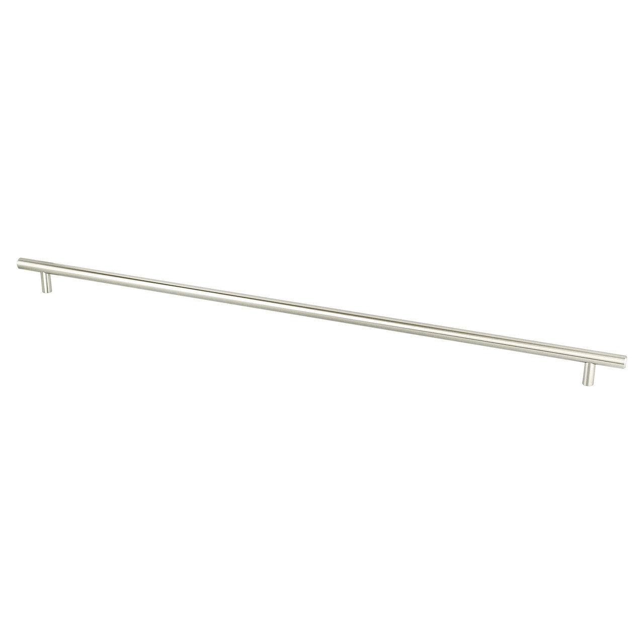 Berenson 1131-2BPN: 544mm cc Tempo Round Bar Cabinet Pull - Brushed Nickel