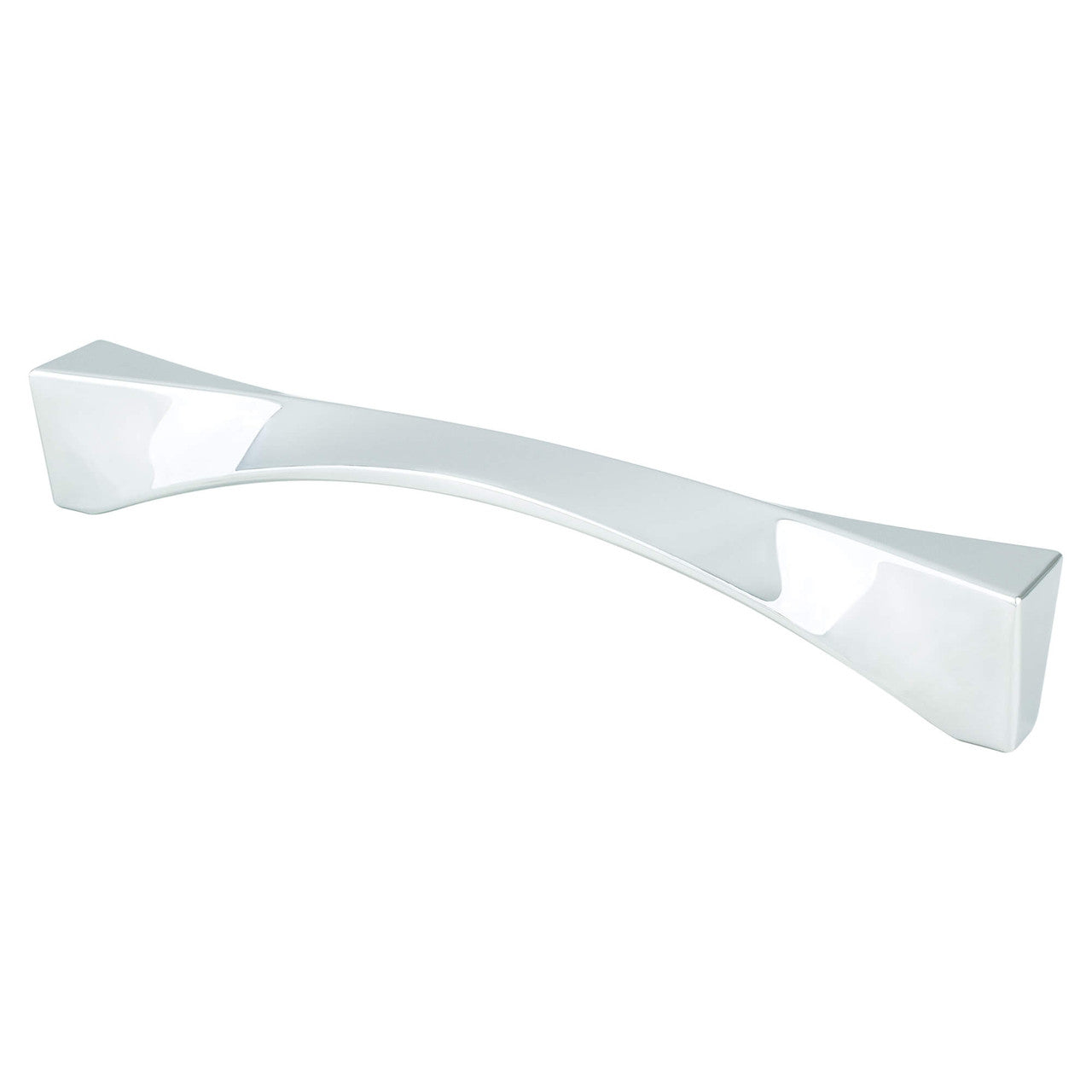 R. Christensen 1139-1026: 160mm cc Spiral Cabinet Pull - Polished Chrome