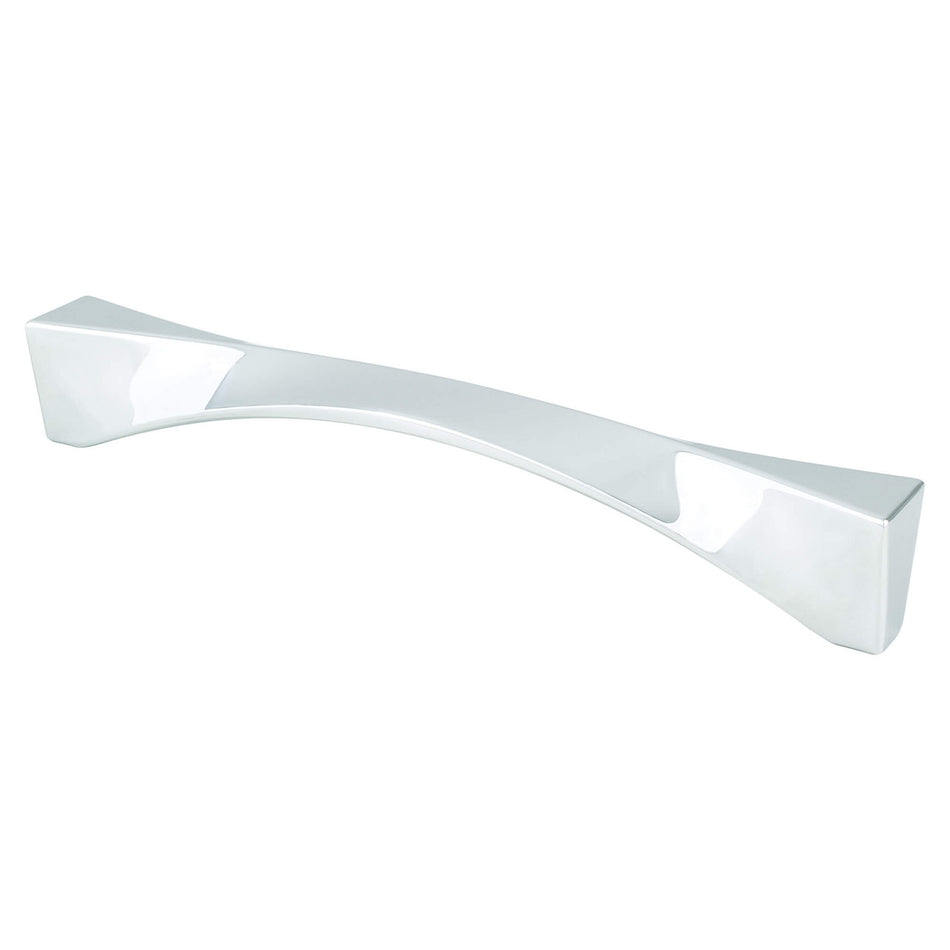 R. Christensen 1139-1026: 160mm cc Spiral Cabinet Pull - Polished Chrome