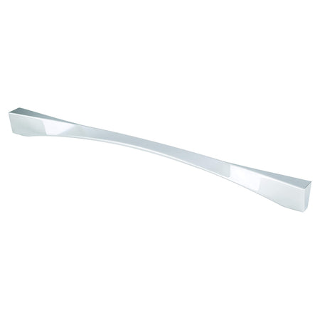 R. Christensen 1141-1026: 320mm cc Spiral Cabinet Pull - Polished Chrome