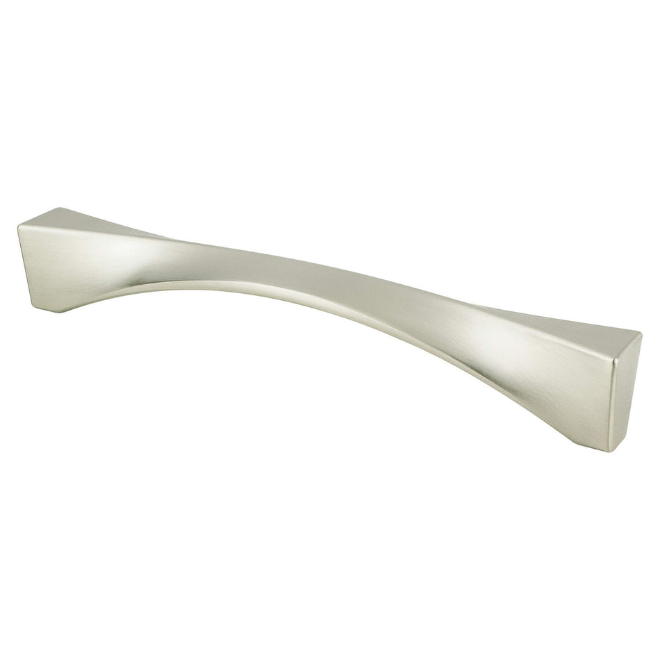 R. Christensen 1142-1BPN: 160mm cc Spiral Cabinet Pull - Brushed Nickel
