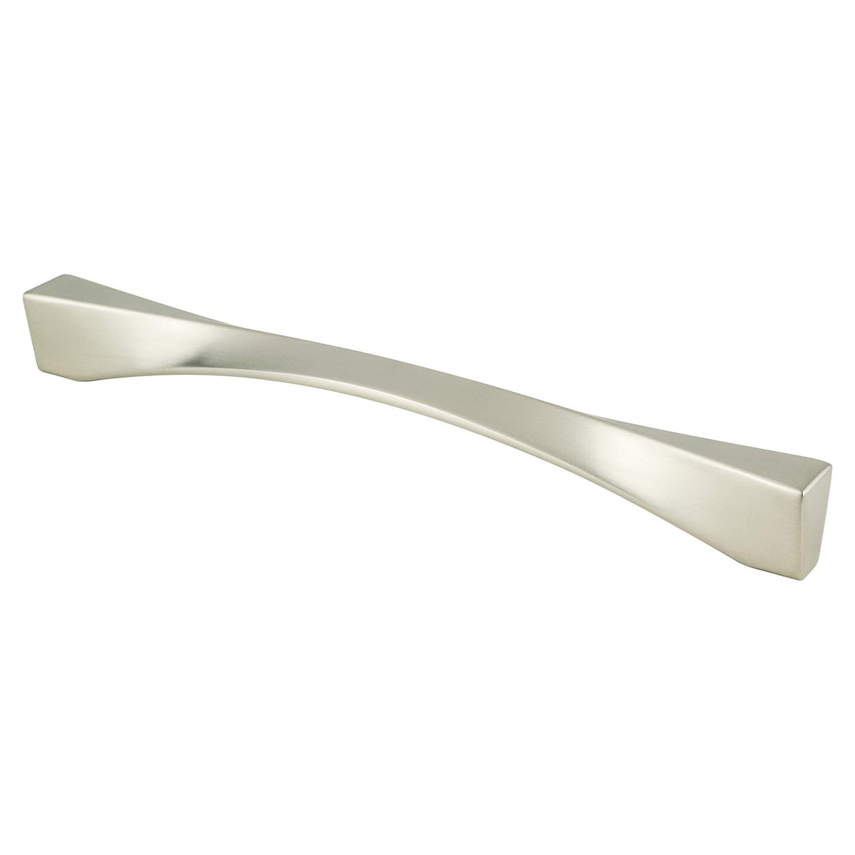 R. Christensen 1143-1BPN: 224mm cc Spiral Cabinet Pull - Brushed Nickel