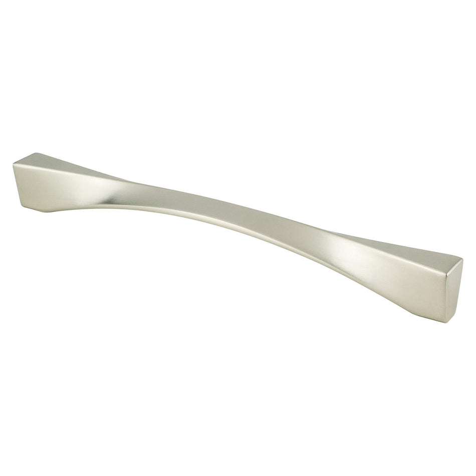 R. Christensen 1143-1BPN: 224mm cc Spiral Cabinet Pull - Brushed Nickel