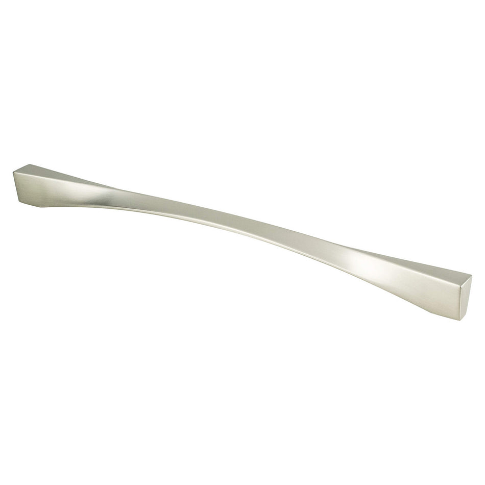 R. Christensen 1144-1BPN: 320mm cc Spiral Cabinet Pull - Brushed Nickel