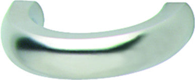 Hafele 116.22.610: 32mm cc Urban Finger Cabinet Pull - Matte Nickel