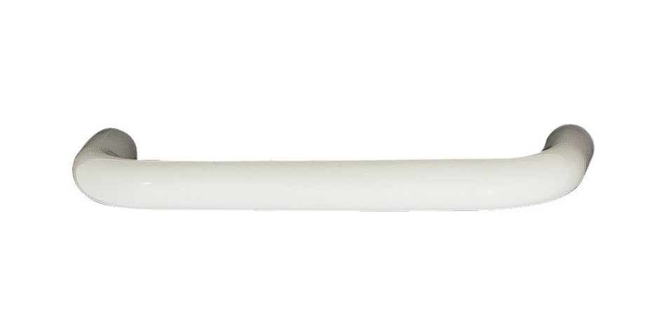 Hafele 116.71.100: 96mm cc Contemporary Wire Cabinet Pull - White Nylon