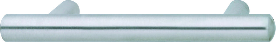 Hafele 117.05.630: 224mm cc Veranda Round Bar Cabinet Pull - Matte Stainless Steel