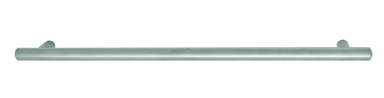 Hafele 117.05.640: 320mm cc Veranda Round Bar Cabinet Pull - Matte Stainless Steel