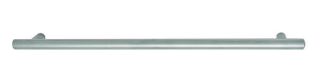 Hafele 117.05.640: 320mm cc Veranda Round Bar Cabinet Pull - Matte Stainless Steel