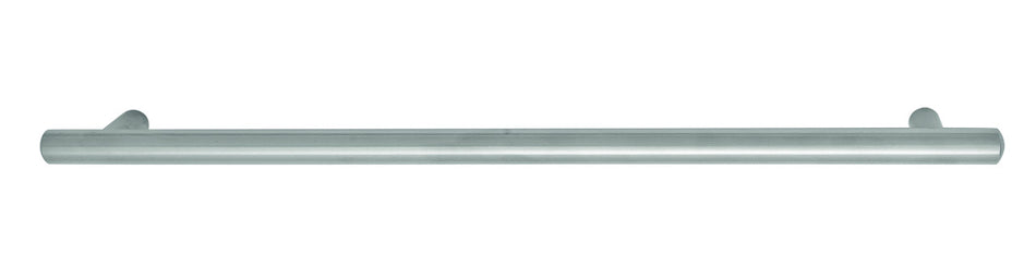 Hafele 117.05.640: 320mm cc Veranda Round Bar Cabinet Pull - Matte Stainless Steel