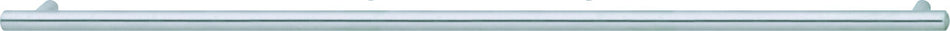 Hafele 117.05.670: 896mm cc Veranda Round Bar Cabinet Pull - Matte Stainless Steel
