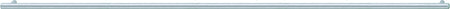 Hafele 117.05.680: 1152mm cc Veranda Round Bar Cabinet Pull - Matte Stainless Steel