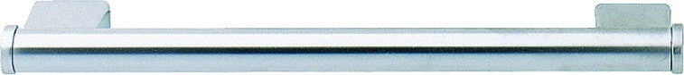 Hafele 117.26.400: 128mm cc Contemporary Round Bar Cabinet Pull - Matte Chrome