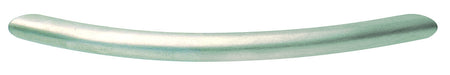 Hafele 117.64.616: 96mm cc Crescent Bow Cabinet Pull - Matte Stainless Steel