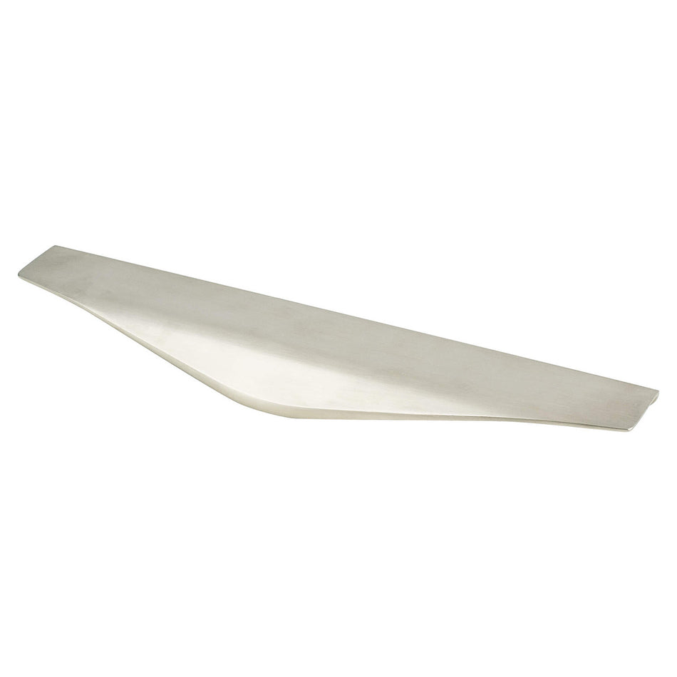 R. Christensen 1182-1BPN-C: 160mm cc Lips Edge Cabinet Pull - Brushed Nickel