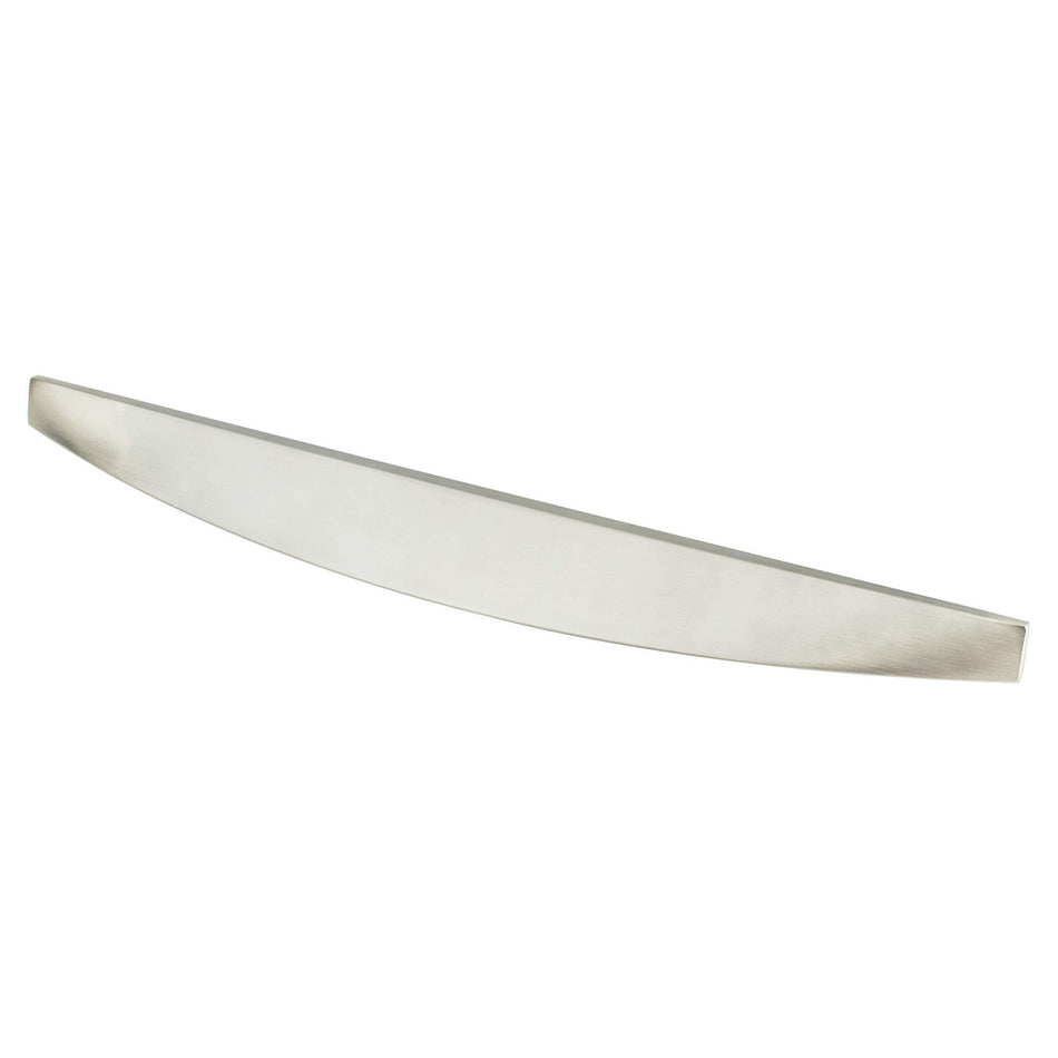 R. Christensen 1186-1BPN-C: 128mm cc Arch Cabinet Pull - Brushed Nickel