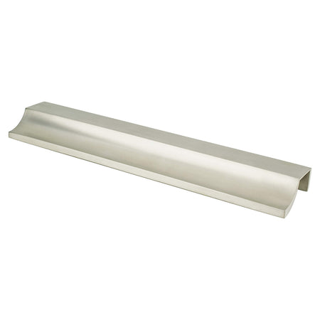 R. Christensen 1197-1BPN-C: 160mm cc Scoop Edge Cabinet Pull - Brushed Nickel