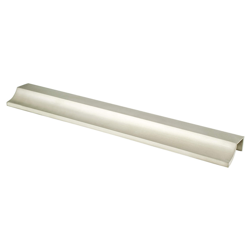 R. Christensen 1199-1BPN-C: 224mm cc Scoop Edge Cabinet Pull - Brushed Nickel