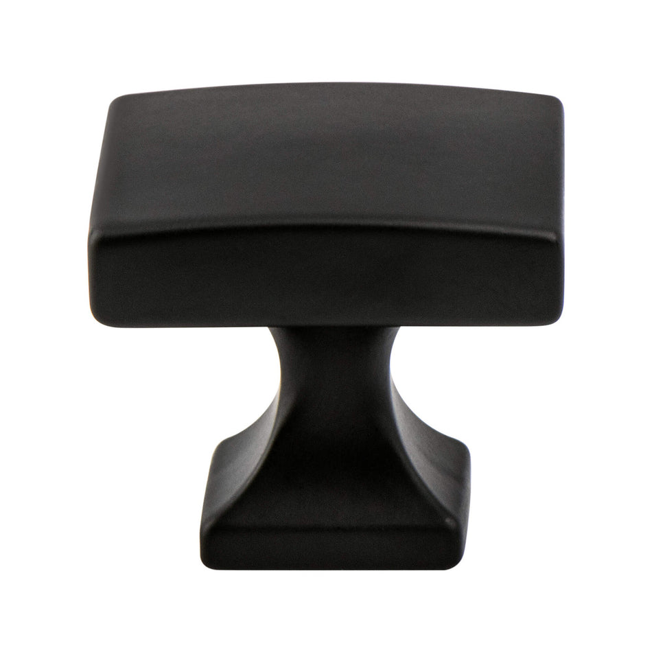 Berenson 1203-1055: 1-3/8" Epoch Edge Cabinet Knob - Matte Black