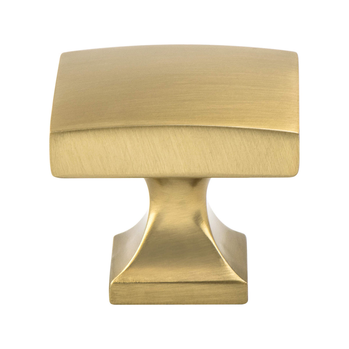 Berenson 1204-1MDB: 1-3/8" Epoch Edge Cabinet Knob - Modern Brushed Gold