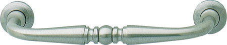 Hafele 121.88.662: 96mm cc Windsor D-Handle Cabinet Pull - Brushed Nickel