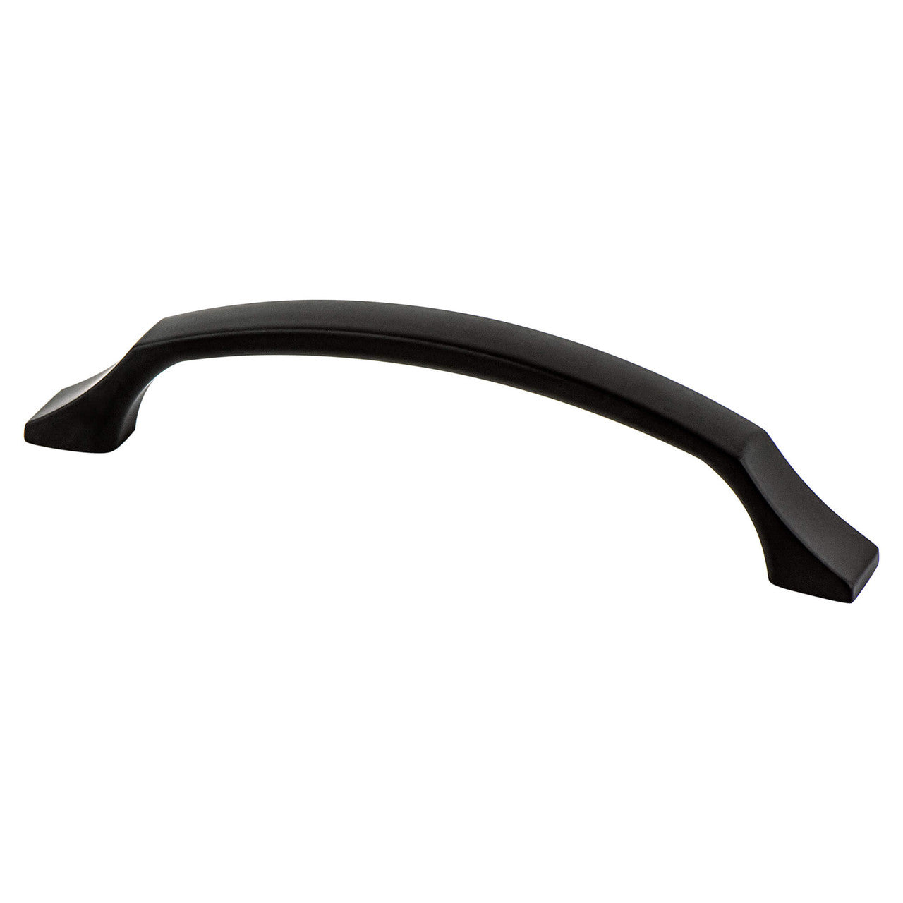 Berenson 1215-1055: 128mm cc Epoch Edge Cabinet Pull - Matte Black