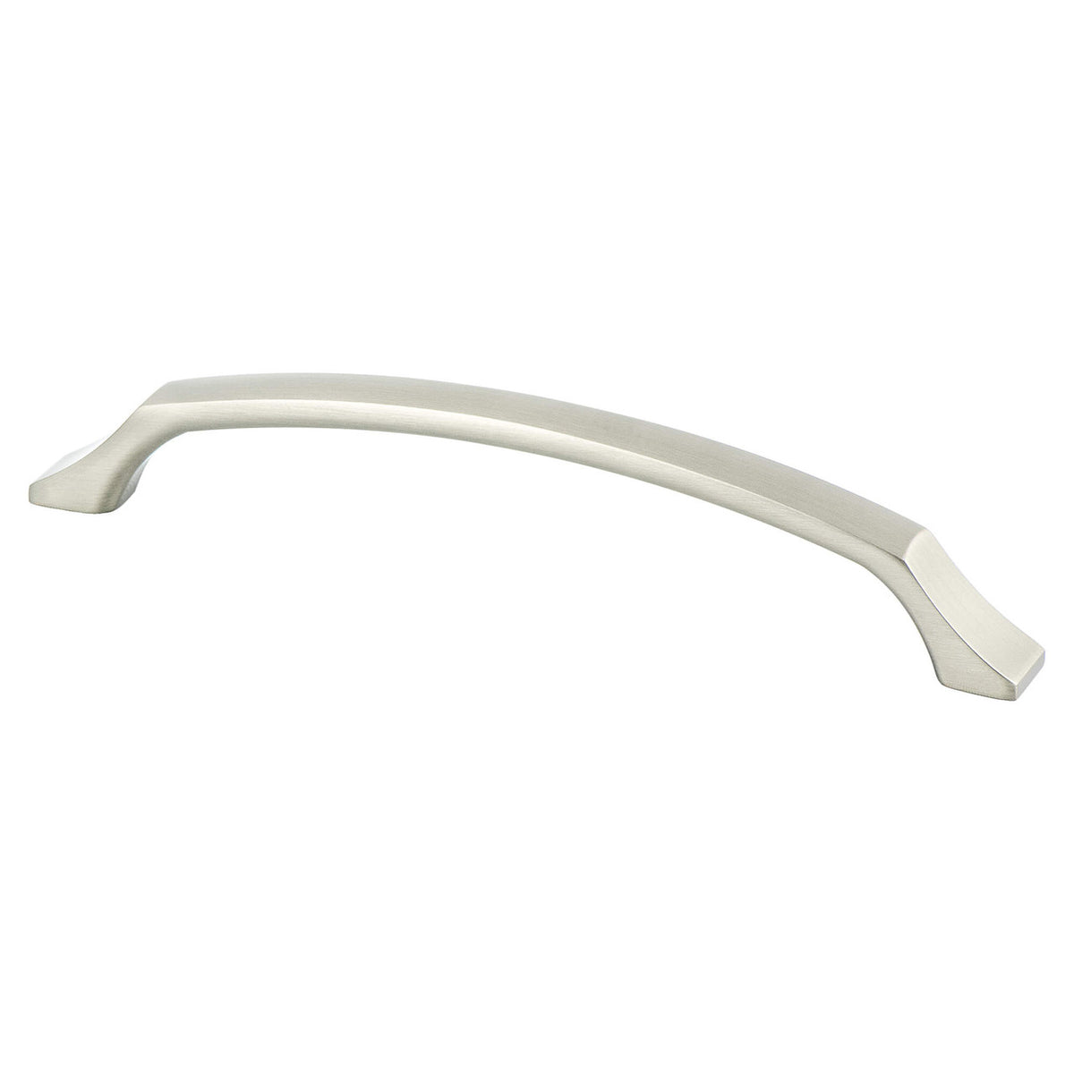 Berenson 1218-1BPN: 160mm cc Epoch Edge Cabinet Pull - Brushed Nickel
