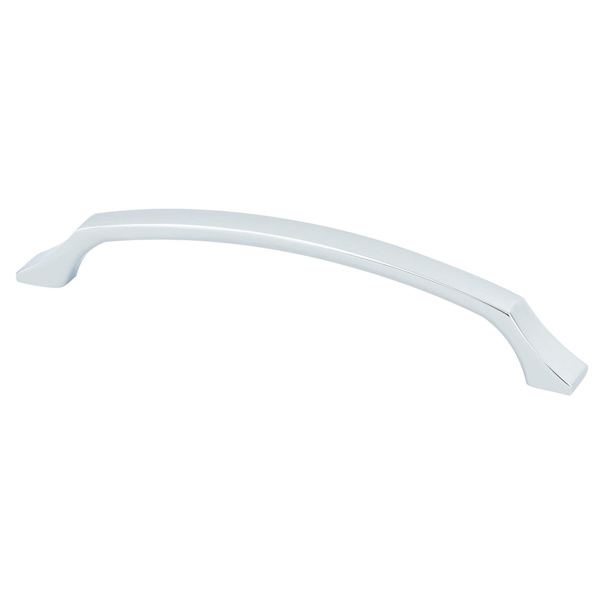 Berenson 1220-1026: 160mm cc Epoch Edge Cabinet Pull - Polished Chrome