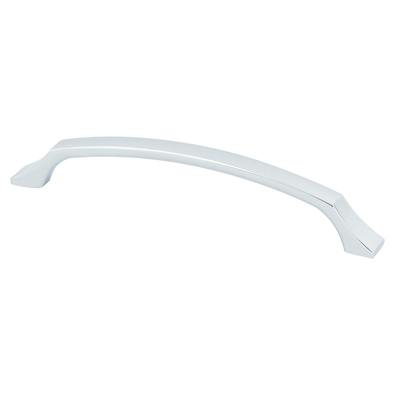 Berenson 1220-1026: 160mm cc Epoch Edge Cabinet Pull - Polished Chrome