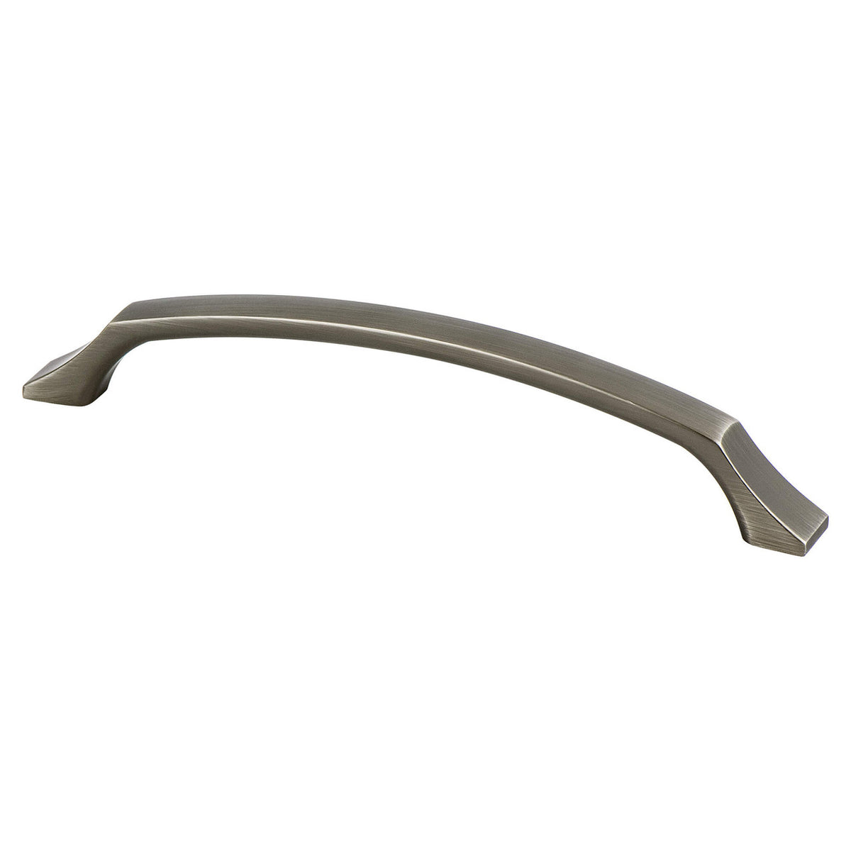Berenson 1223-1VTN: 160mm cc Epoch Edge Cabinet Pull - Vintage Nickel