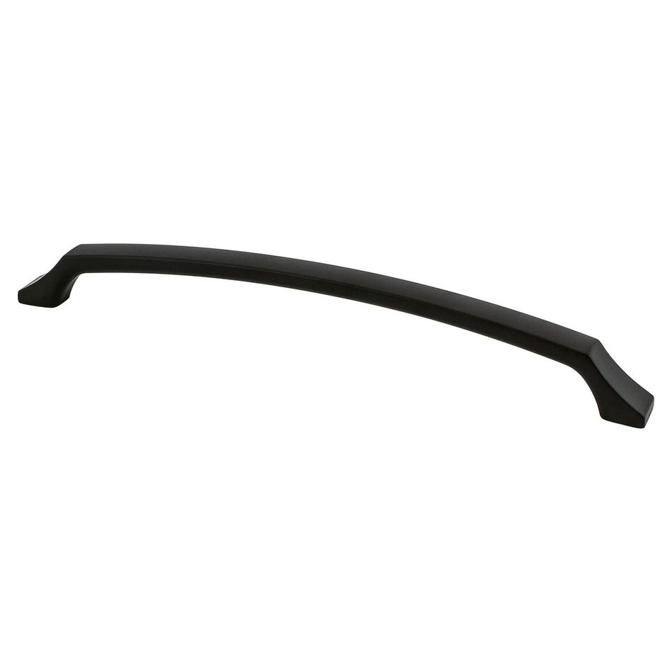 Berenson 1227-1055: 224mm cc Epoch Edge Cabinet Pull - Matte Black