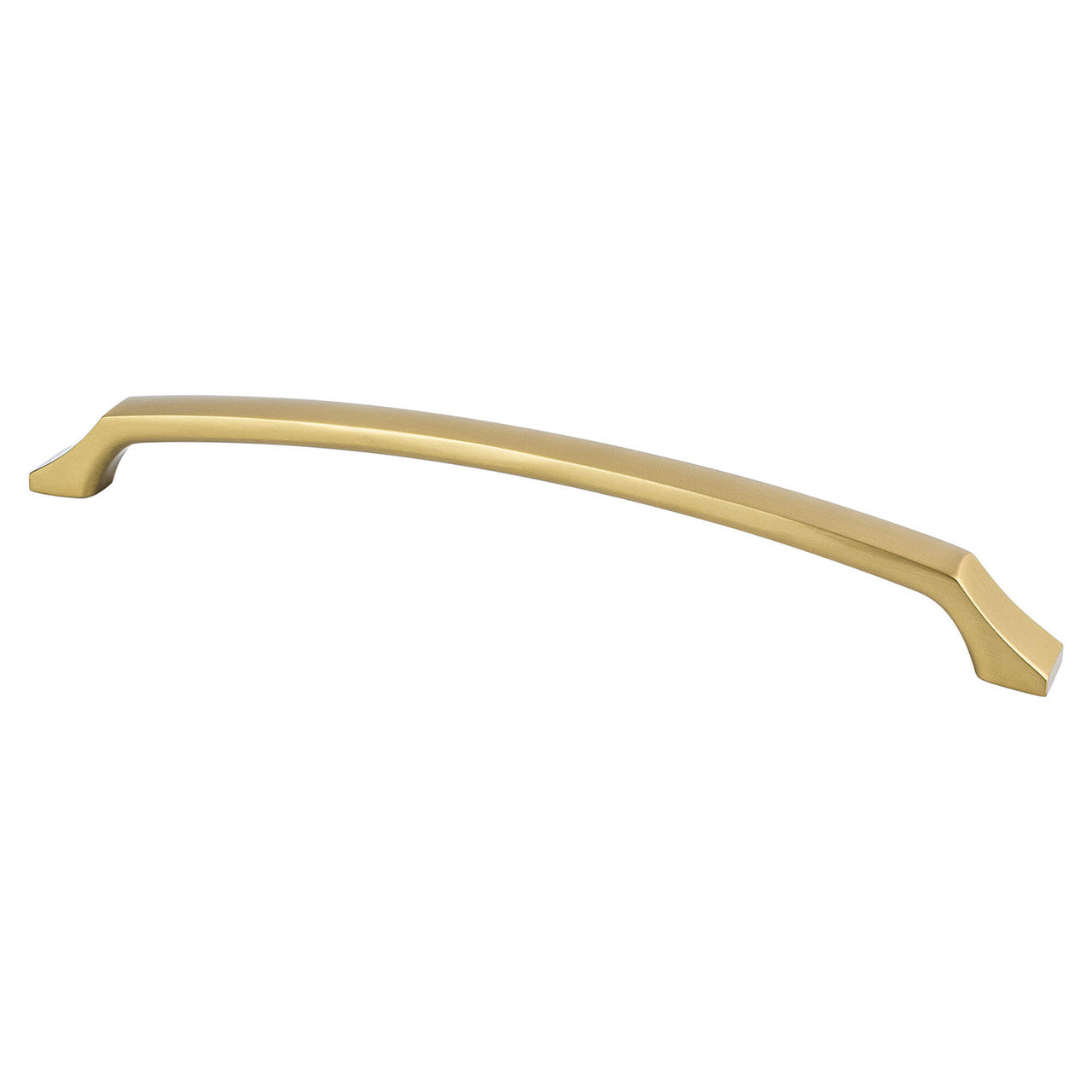 Berenson 1228-1MDB: 224mm cc Epoch Edge Cabinet Pull - Modern Brushed Gold