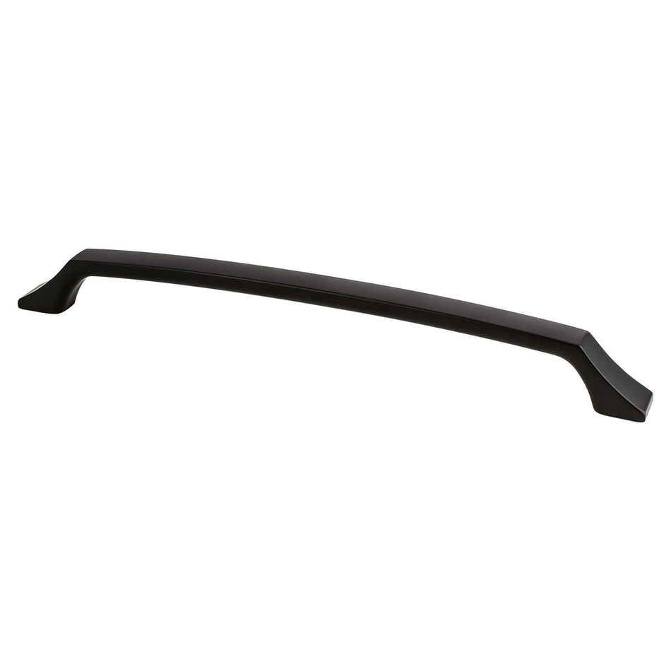 Berenson 1233-1055: 12" cc Epoch Edge Appliance Pull - Matte Black