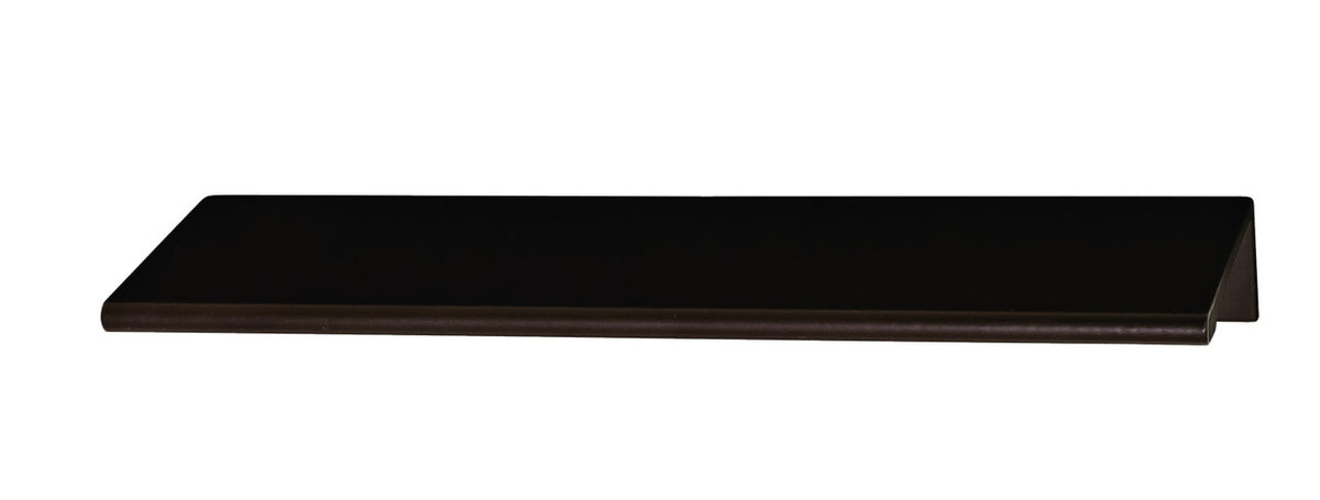Hafele 124.02.104: 4"cc Minimalist Edge Cabinet Pull - Dark Oil Rubbed Bronze