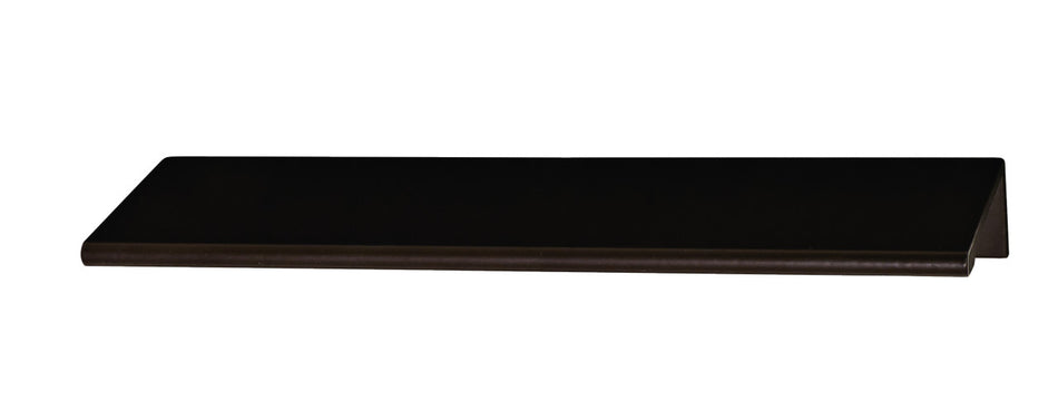 Hafele 124.02.104: 4"cc Minimalist Edge Cabinet Pull - Dark Oil Rubbed Bronze