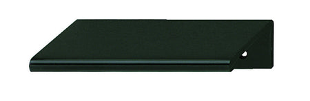 Hafele 124.02.320: 50mm cc Tab Edge Cabinet Pull - Polished Black