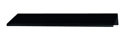 Hafele 124.02.344: 4"cc Minimalist Edge Cabinet Pull - Polished Black