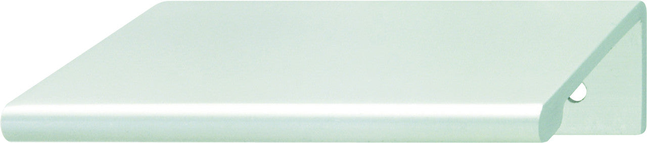 Hafele 124.02.921: 50mm cc Minimalist Edge Cabinet Pull - Matte Aluminum