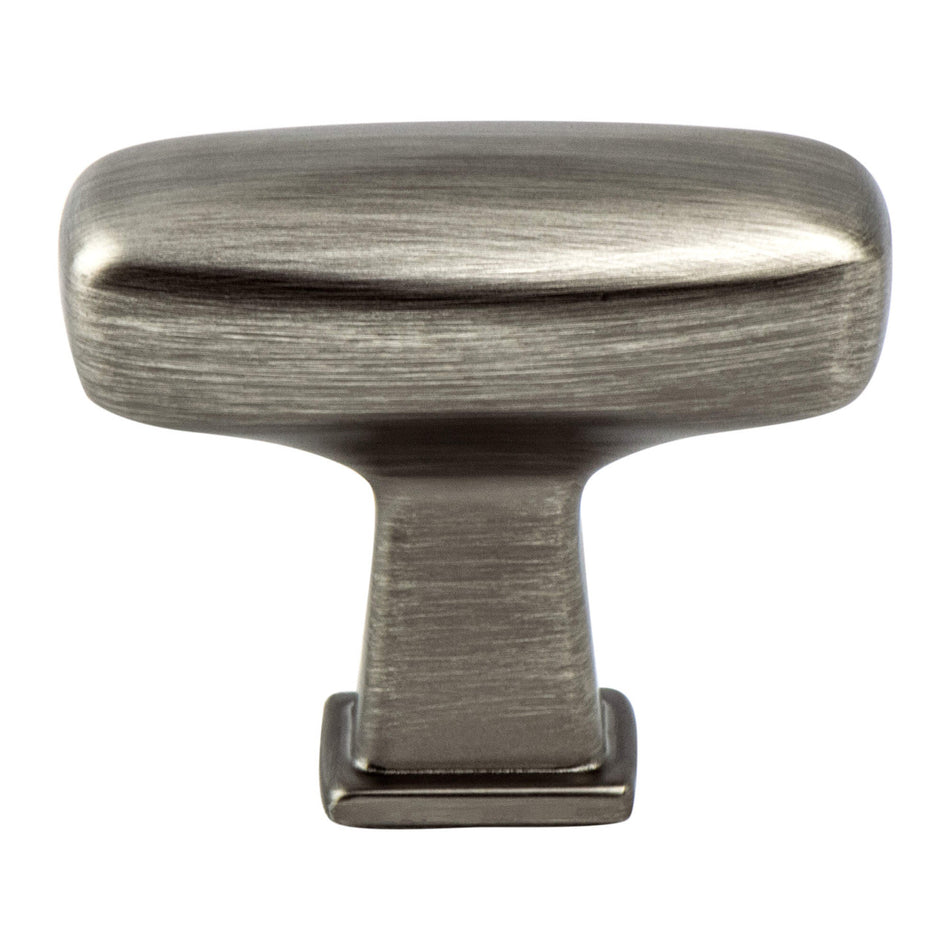 Berenson 1241-1VTN: 1-9/16" Subtle Surge Cabinet Knob - Vintage Nickel